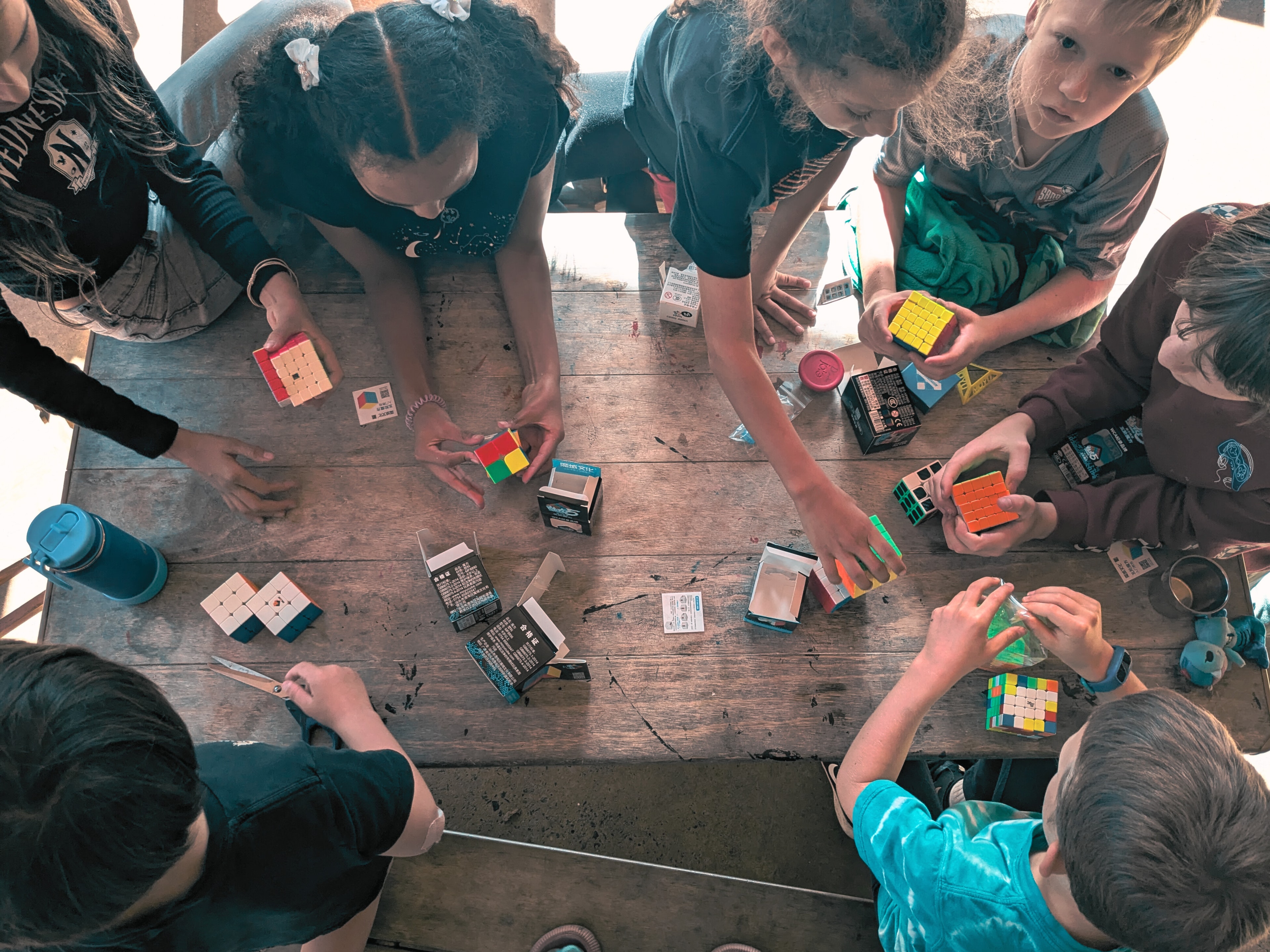 Learning moment: Cubing Club